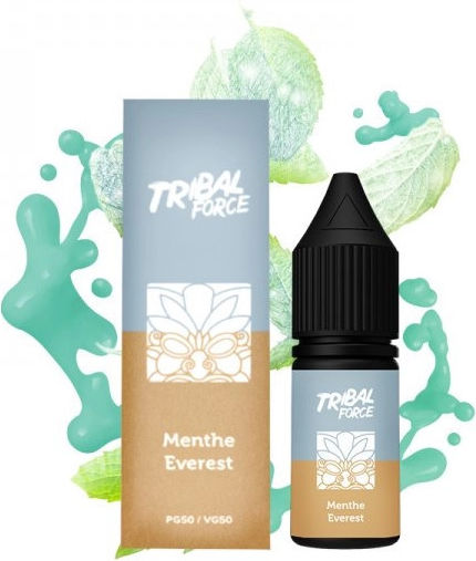 Tribal Force Έτοιμο Υγρό Αναπλήρωσης Intense Mint 0mg 10ml