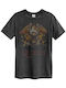 Amplified Crest T-shirt Gray Cotton