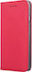 Smart Magnet Back Cover Red (Moto G52)