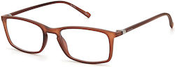 Pierre Cardin Herren Brillengestell Braun