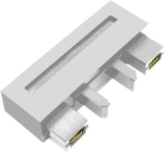 Spot Light Ράγα Στερέωσης για Σποτ Λευκή 6690