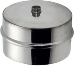 Technometal Capac de Coș de Fum Inox 180mm Argint