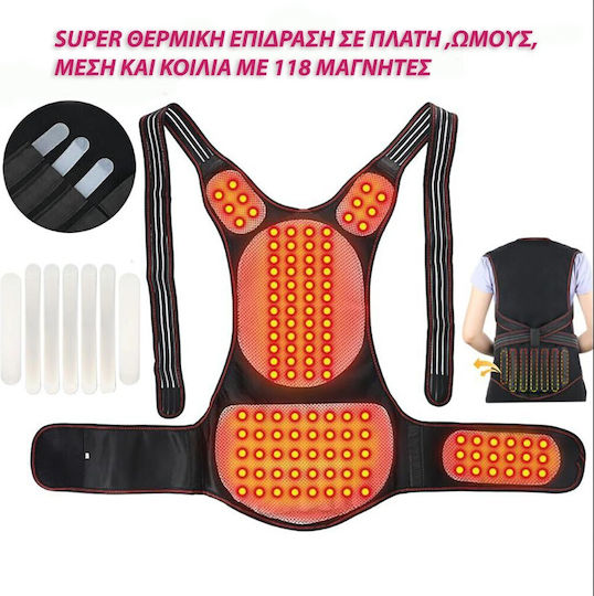 Vestă Tutoriale de întindere Guler Mediu 97cm în Negru Culoare