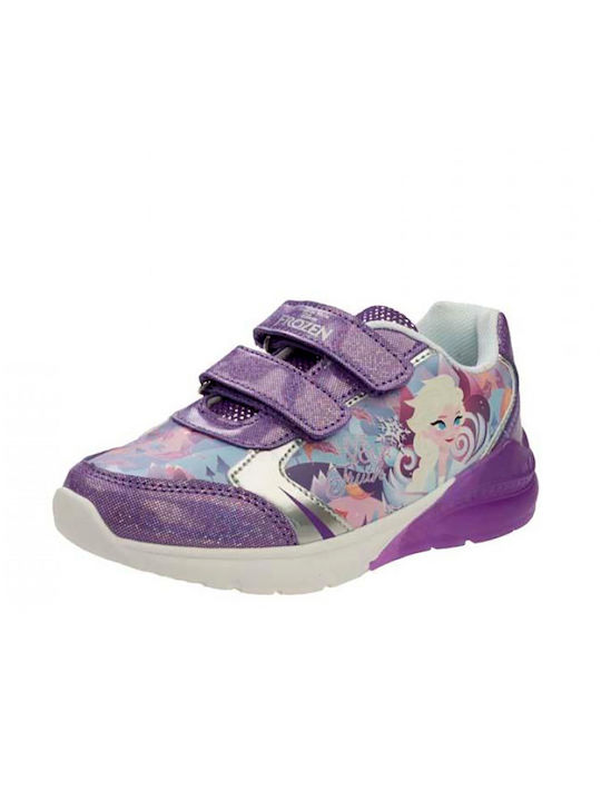 Disney Kinder-Sneaker Anatomisch mit Lichtern Flieder