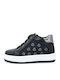 Παιδικά Sneakers High Μαύρα