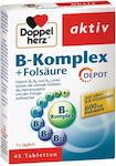 Doppelherz B Complex for Energy, Immune System Boost & Nervous System 45 tabs