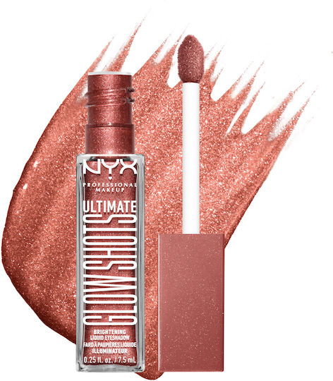 NYX Professional Makeup Ultimate Glow Shots Eye Shadow in Liquid Form 17 Po$H 7.5ml