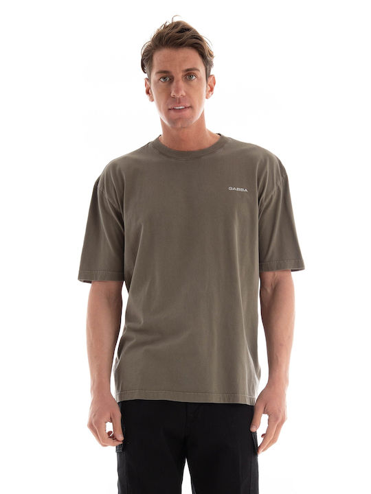 Gabba Men's Short Sleeve T-shirt Khaki