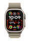 Apple Watch Ultra 2 Titanium 49mm Waterproof with eSIM and Heart Rate Monitor (Olive Alpine Loop - Small)