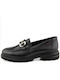 Ragazza Leather Women's Moccasins in Black Color