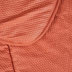 Das Home Πάπλωμα Μονό με Γέμιση Microfiber 160x230 Τερακότα