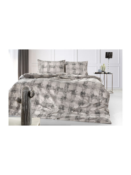 Guy Laroche Duvet Cover Set Flannel Queen with ...