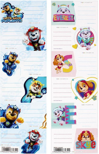 Starpak Notebook Labels 6pcs