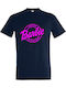 T-shirt Blau Baumwolle