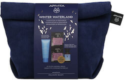 Apivita Winter Waterland (Rich Texture) Σετ Περιποίησης για Ενυδάτωση με Μάσκα Προσώπου 40ml