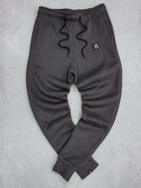 Vinyl Art Clothing Παντελόνι Φόρμας με Λάστιχο ...