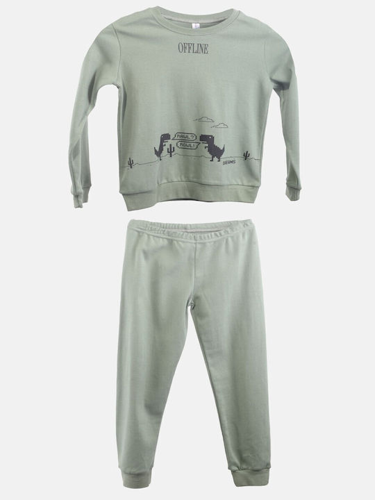 Dreams by Joyce Kinder-Nachtwäsche Winter Khaki