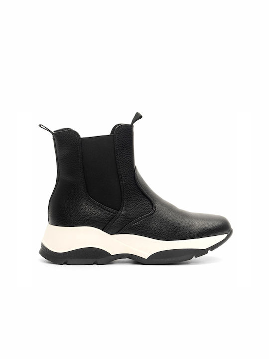 Plato Women's Chelsea Boots Black