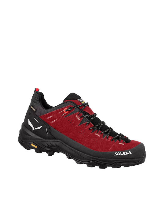 Salewa Alp Trainer 2 Women's Hiking Shoes Waterproof with Gore-Tex Membrane Red