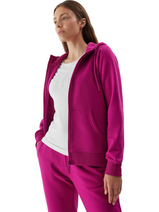 4F F0730 Damen Sweatshirt Rosa