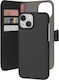 Puro Wallet Πλαστικό Μαύρο (iPhone 15)