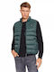 Sleeveless Jacket Puffer Green