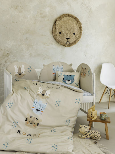 Nima Little Friend Pătură pentru bebeluși Bumbac Bej 100x140cm Nima Little Friend Pătură pentru bebeluși Bumbac Bej 100x140cm