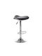 Bar Stool Mod with Adjustable Height Black 44.5x43x65.5cm