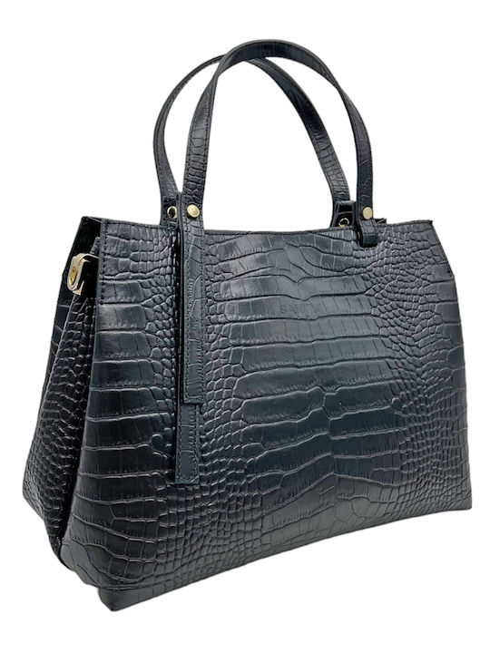 Savil Leather Women's Bag Hand Black