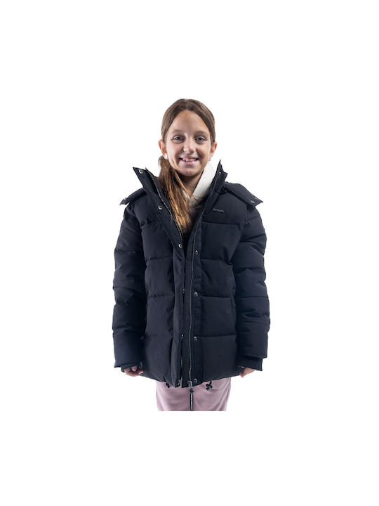 District75 Kinderjacke Schwarz