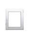 Koemmerling Soundproof PVC Hinged Window W70xH50cm