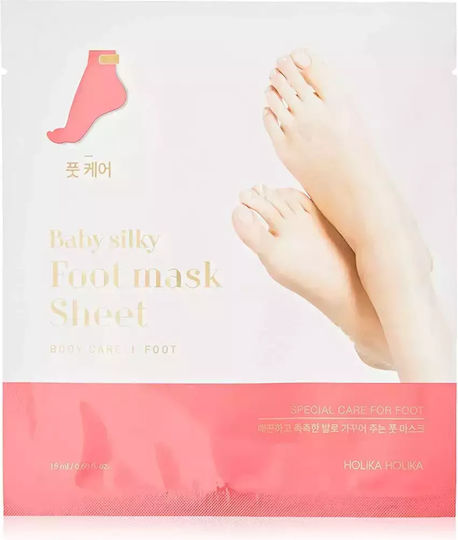 Holika Holika Baby Silky Μάσκα Ενυδάτωσης για Πόδια 1τμχ