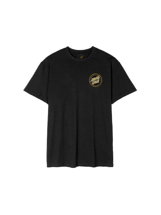Santa Cruz Men's Short Sleeve T-shirt Black