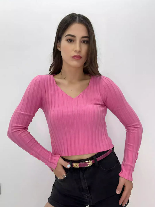 Volumex Bluse Rosa