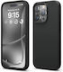 Elago Premium Liquid Back Cover Σιλικόνης 1.7mm Μαύρο (iPhone 15 Pro)