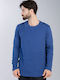 Long Sleeve Blouse Blue