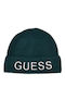 Guess Knitted Beanie Cap Green