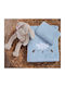 Nef-Nef Set of baby towels 2pcs Light Blue Weight 360gr/m² 033983