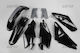 Ufo Kit of Plastics Hukit601-001 Mx Husqvarna Wr 250 05 Husqvarna Wr 125 05 Husqvarna Cr 250 05 Husqvarna Cr 125 05 Black