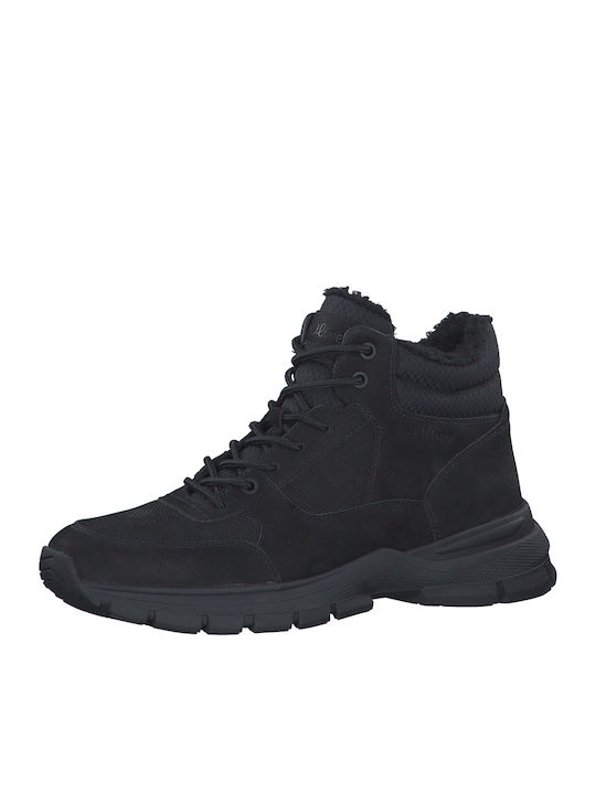 Leather Black Men's Boots Anatomical