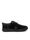 Suede Ανδρικά Casual Παπούτσια Μαύρα