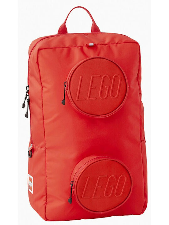 Lego Brick School Bag Backpack Junior High-High School in Red color