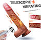 Kinksters Realistic Vibrator with Remote Control 3001-4912 Flesh