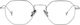 Eyepetizer Metallisch Brillenrahmen Silber IAN-C.1-46