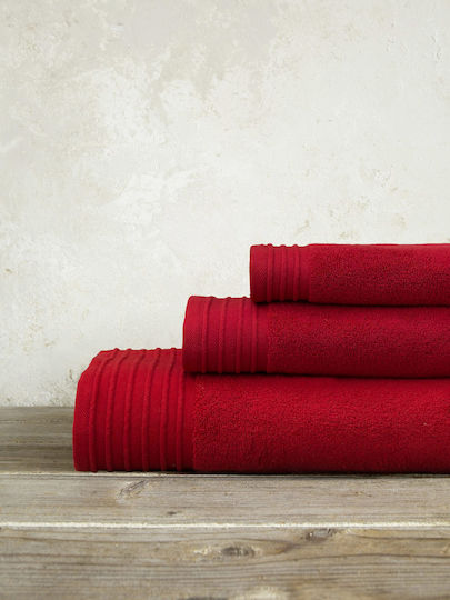 Nima Handtuch Feel Fresh 40x60cm Rote Gewicht 500gr/m²