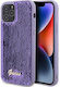 Guess Script Logo Back Cover Purple (iPhone 12 ...