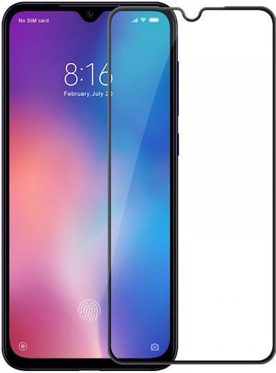 Full Face Tempered Glass Μαύρο (Redmi Note 12 Pro)