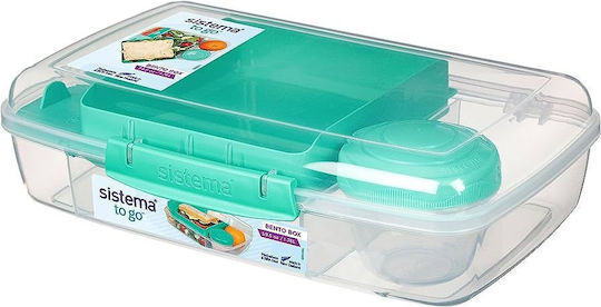 Sistema Plastic Lunch Box Green 150ml