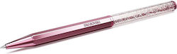 Swarovski Crystalline Pen Ballpoint with Pink Ink