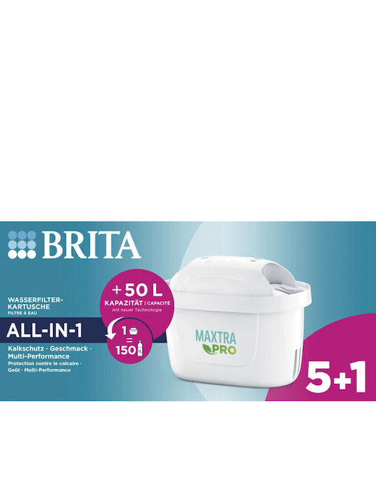 Brita Резервен филтър за вода за кана Maxtra Pro All-in-1 6бр